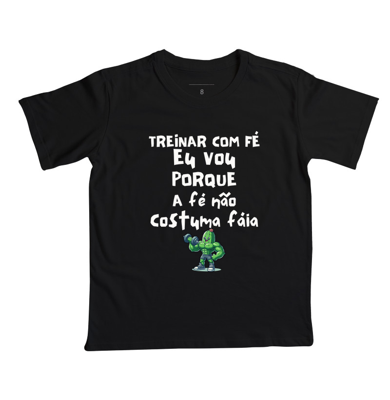 Treinar com fé eu vou porque a fé não costuma faiá