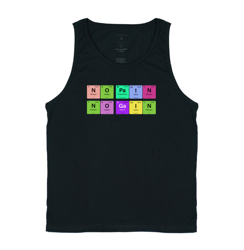 NO PAIN NO GAIN CHEMISTRY