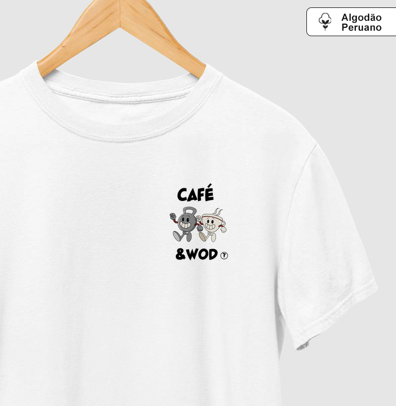 Camiseta Café e Wod