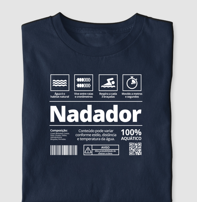 Rótulo Nadador