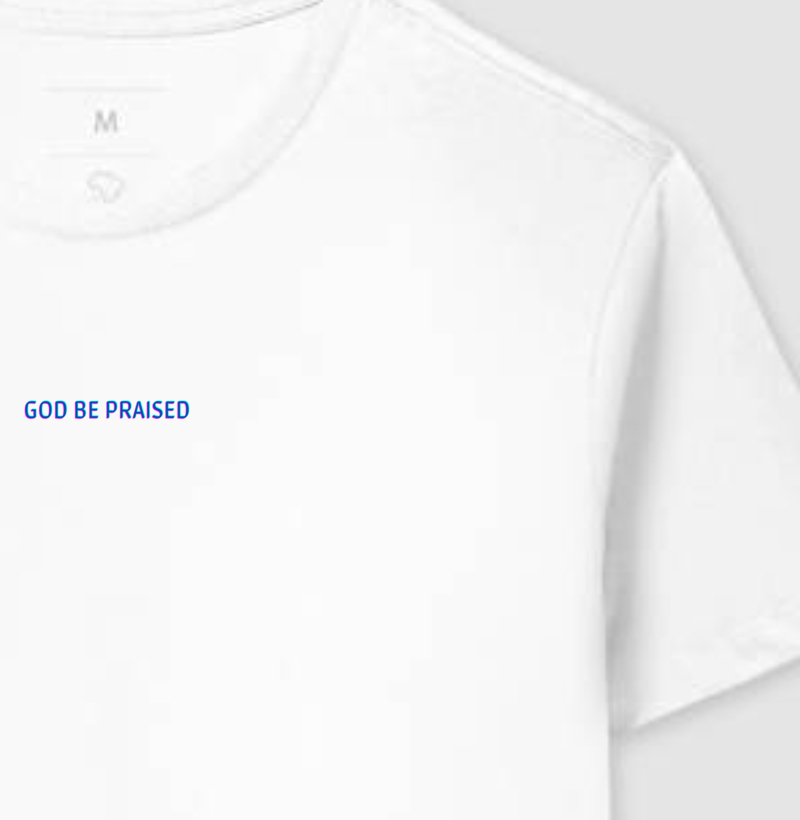 CAMISETA DEUS SEJA LOUVADO