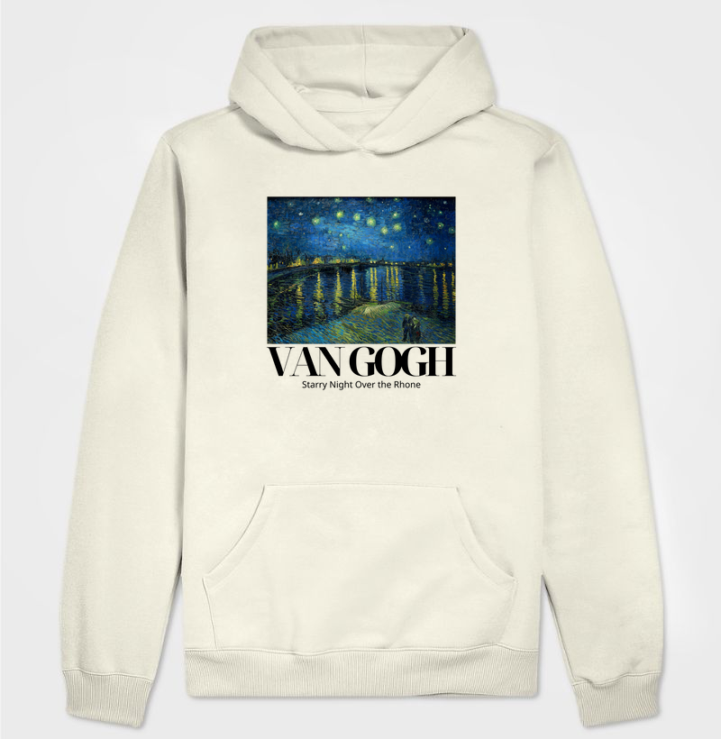 Noite Estrelada Sobre o Ródano - Van Gogh