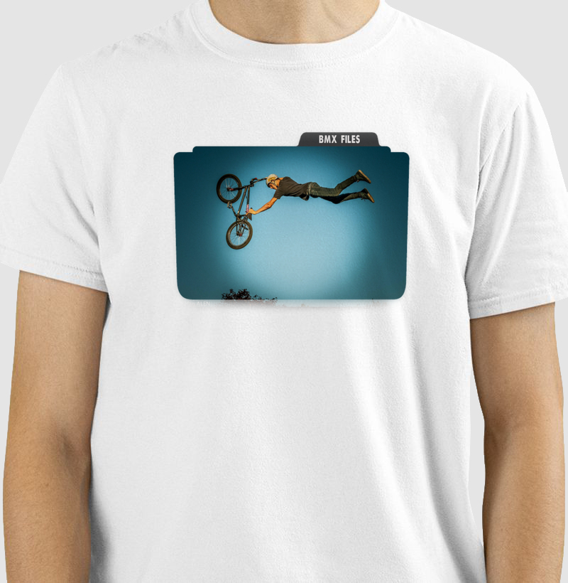 Camiseta modelo - BMX Files