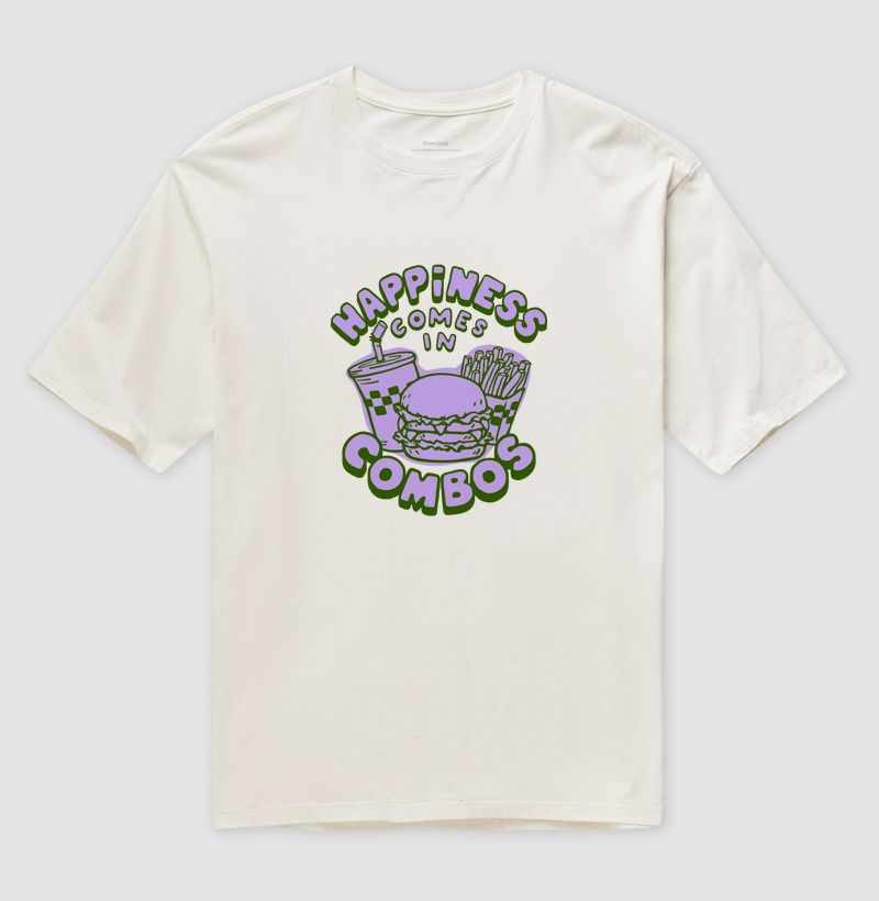 Camiseta Oversized Combos