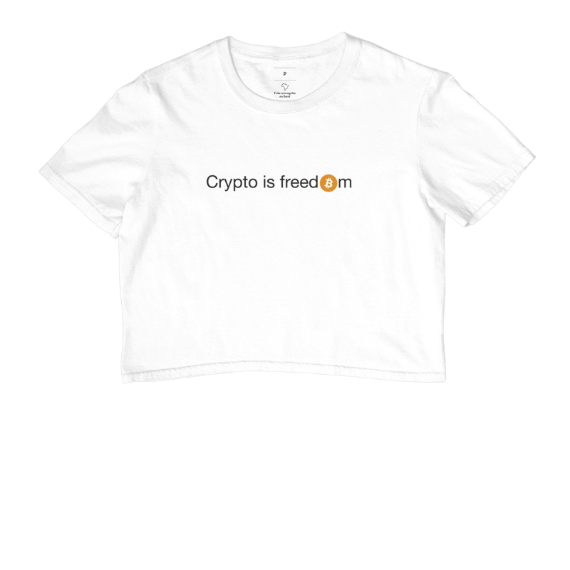 Cropped Premium Crypto Freedom
