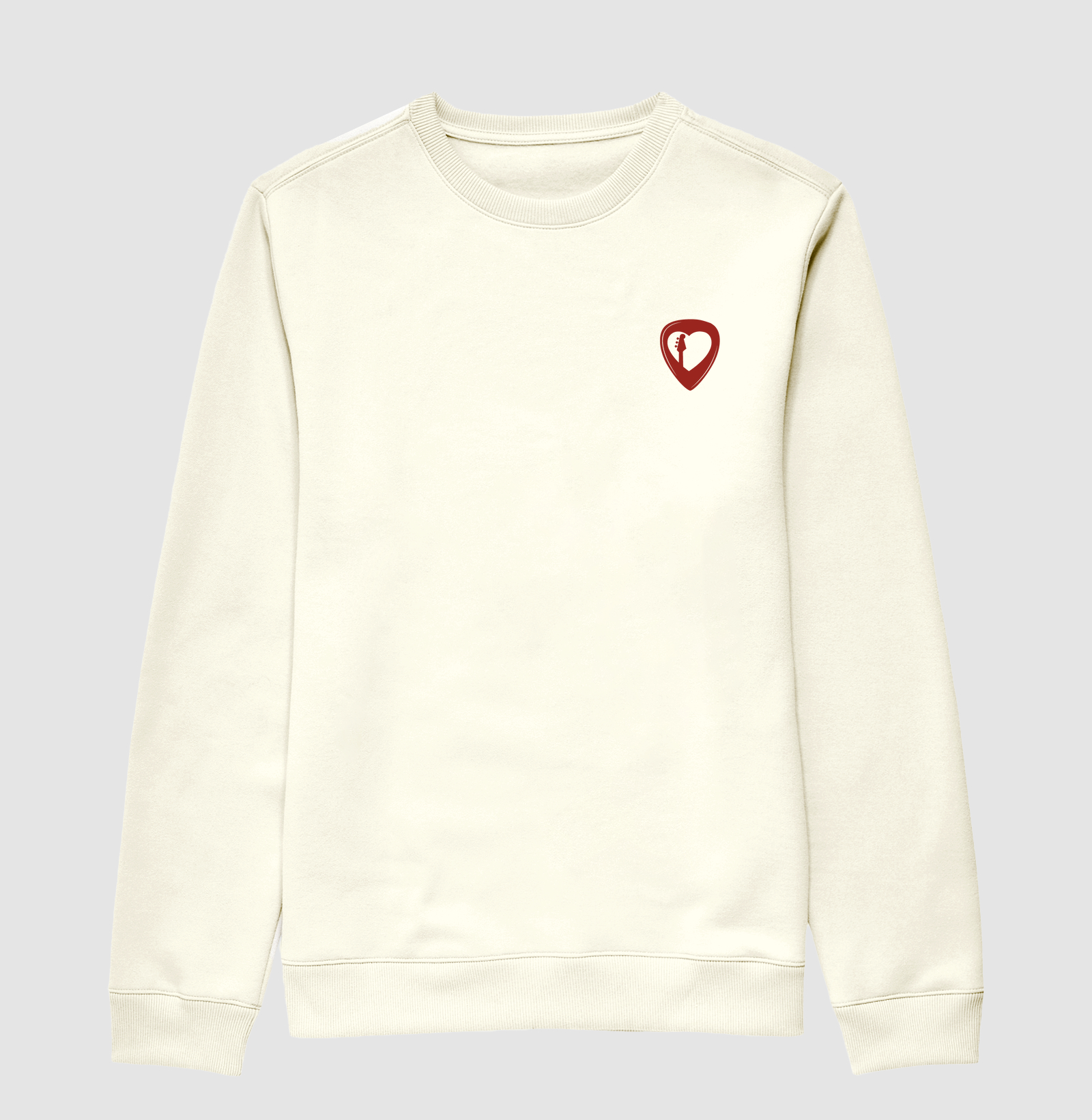Oversized Plaheta Heart - Off White