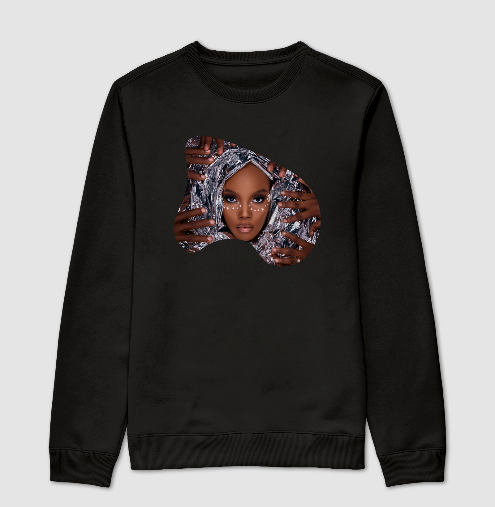 Camiseta Original Afrofuturista Mãos
