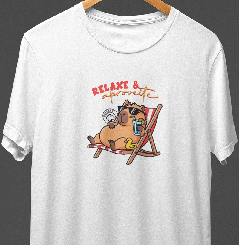 Relaxe & aproveite - capivara
