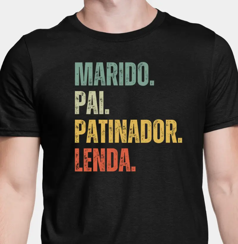 Marido. Pai. Patinador. Lenda.