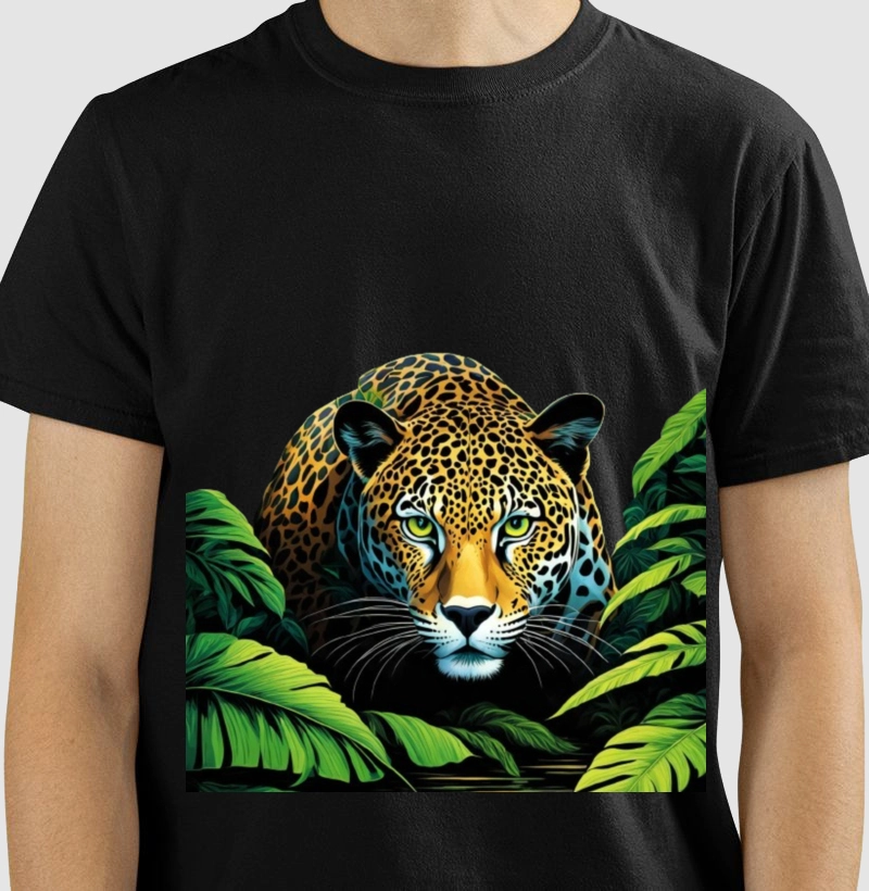 Jaguar espreitando 