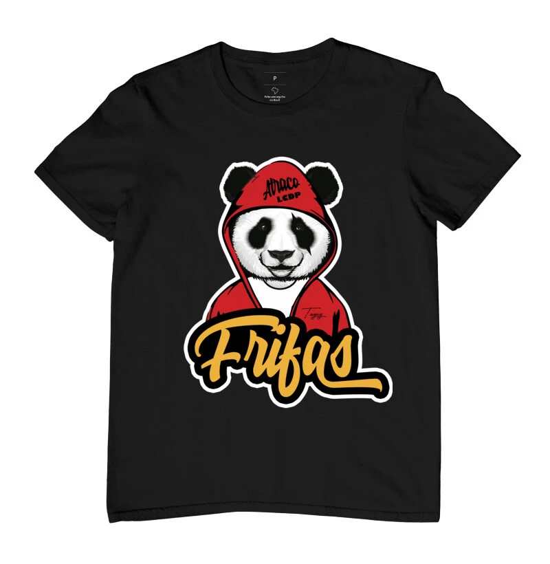 Camiseta Gamer Free Fire Pet Panda 