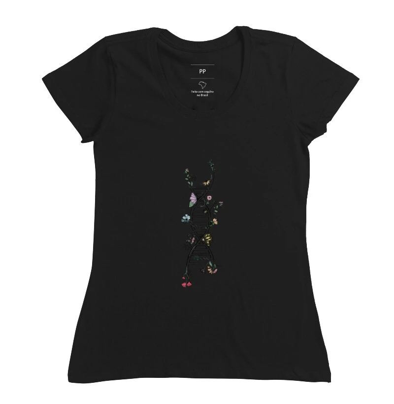 Camiseta feminina DNA