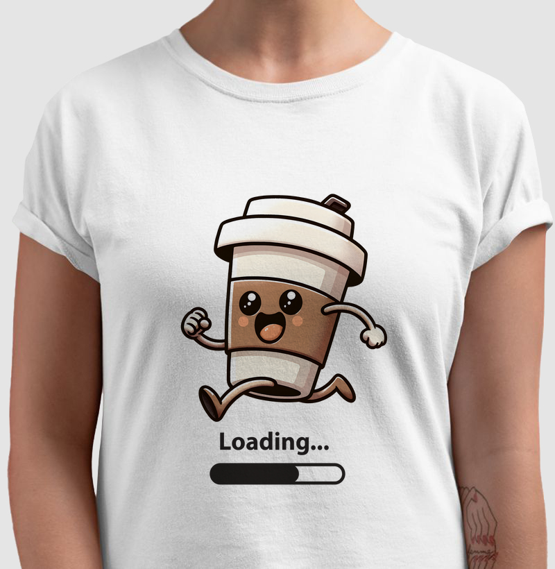 camiseta café