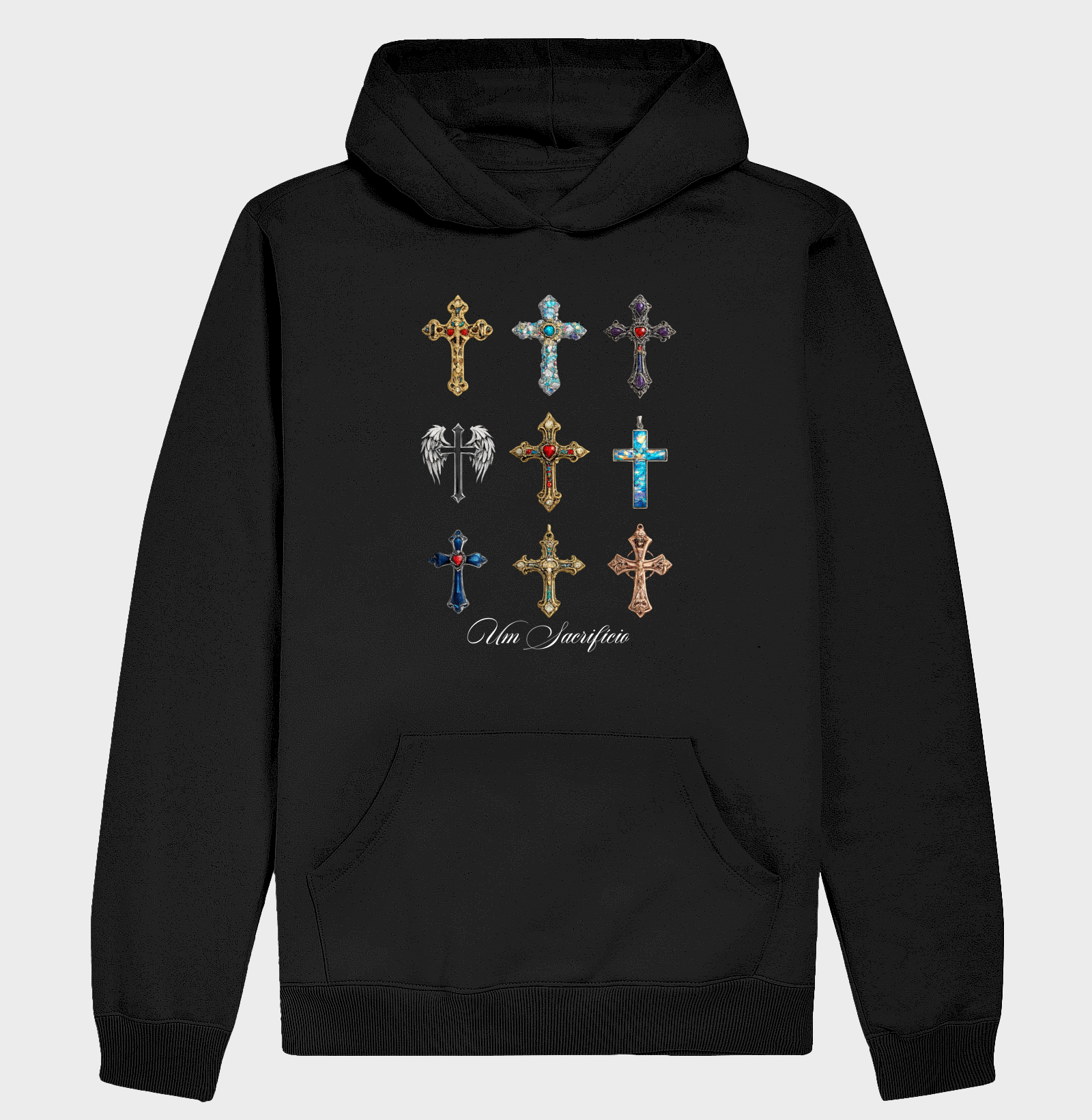 Hoddie Moletom Um Sacrifício; Unissex
