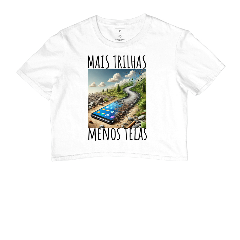 Mais trilhas, menos telas