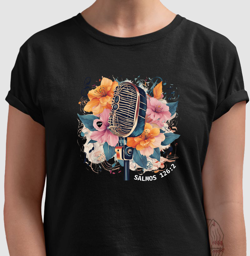 Camiseta branca Salmos 126:2