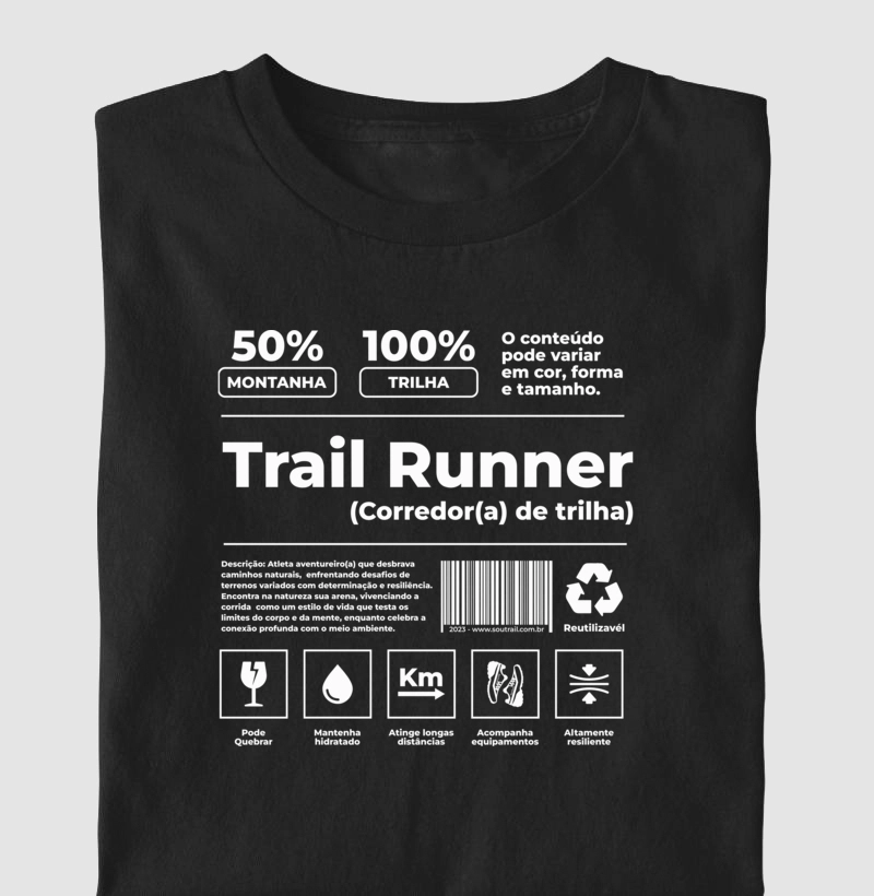 Camiseta Rótulo Trail Runner