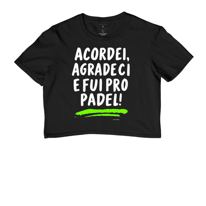 Acordei e Agradeci