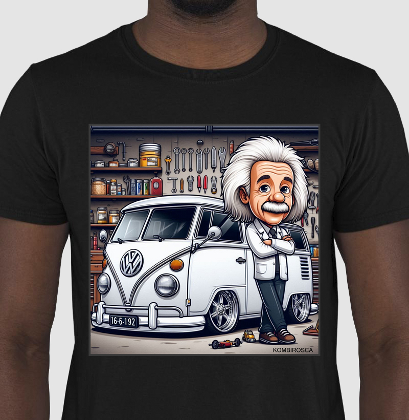 Camiseta - Kombi Einstein