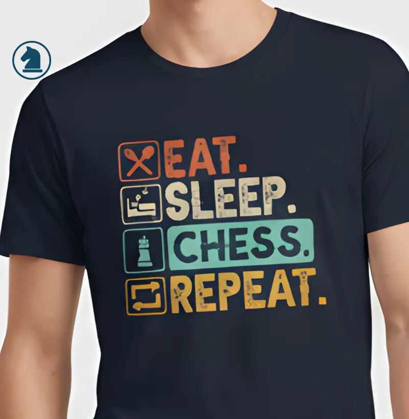Eat Sleep Chess Repeat