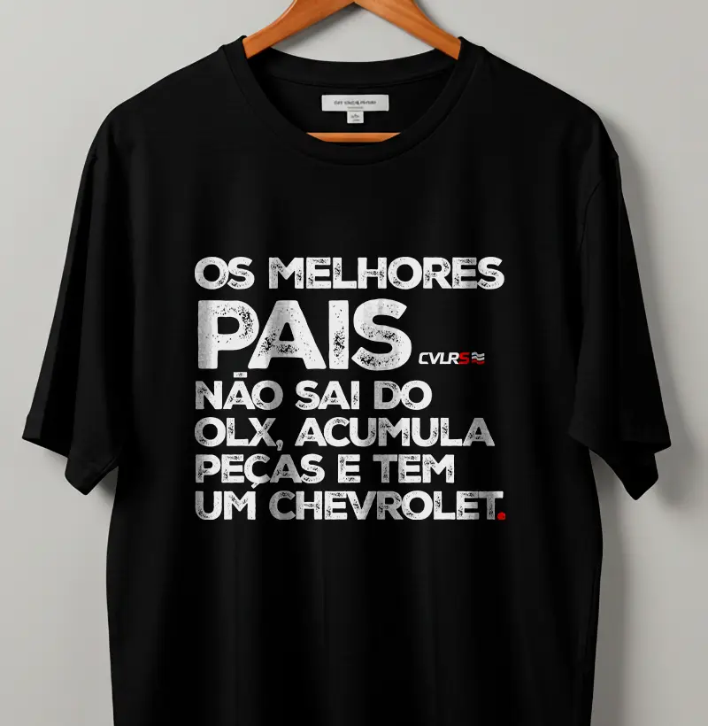 Os melhores pais não sai do olx, acumula peças e tem um chevrolet