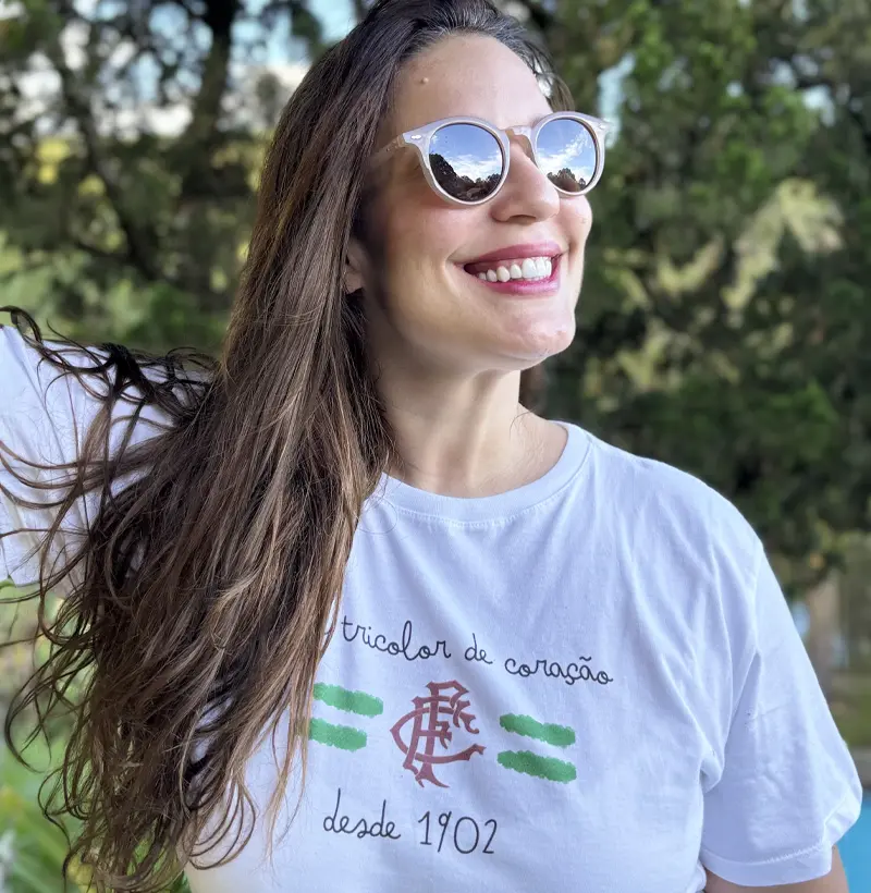 Camiseta - Sou Tricolor de Coração