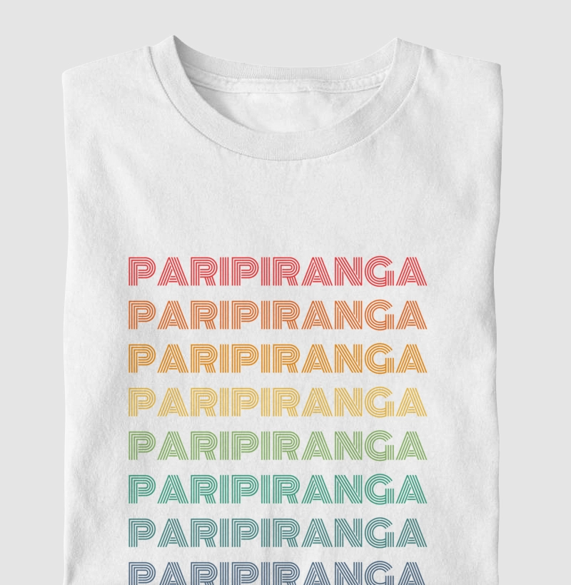 Paripiranga Letreiro Retrô