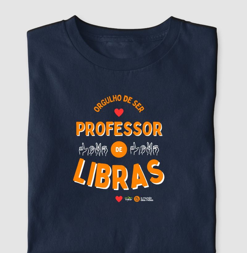 Orgulho de Ser Professor de Libras