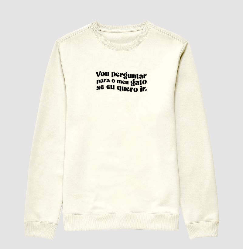 Vou perguntar para o meu gato se eu quero ir