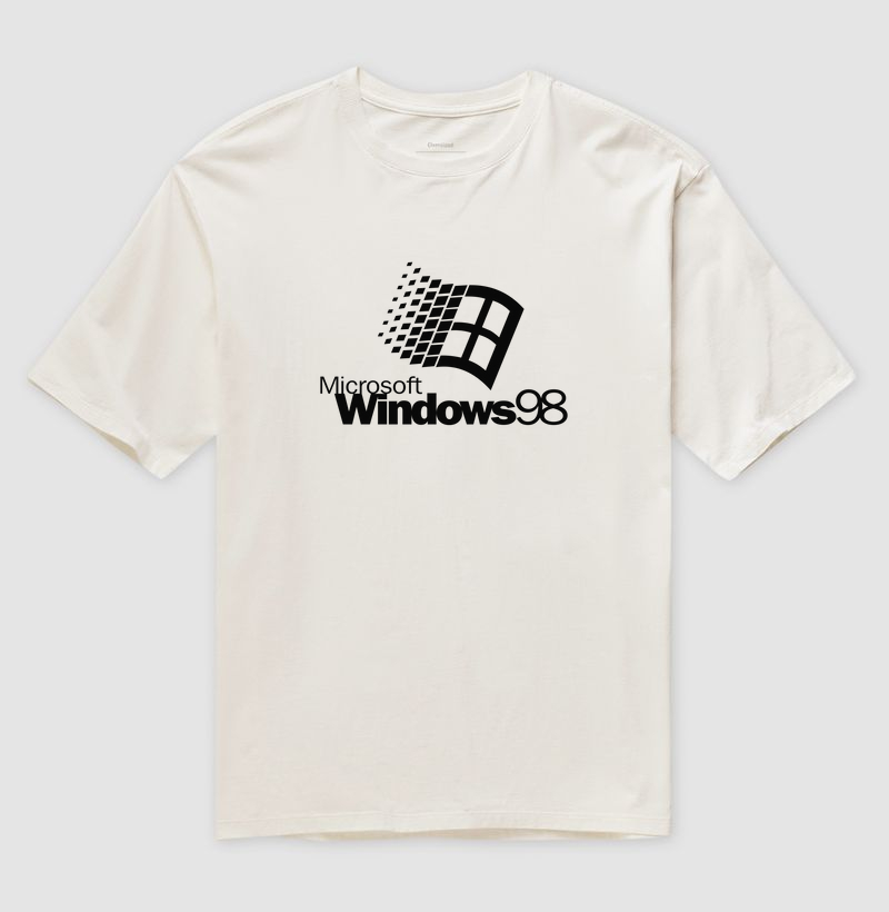 "Logo Windows 98 Preta" T.I