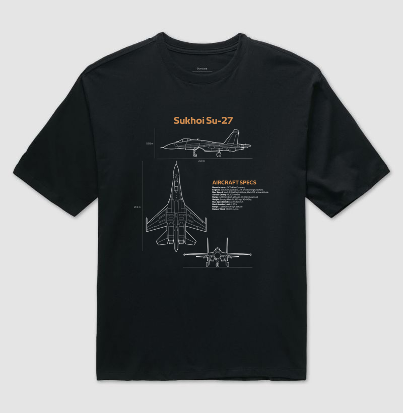 Sukhoi Su-27 - Blueprint
