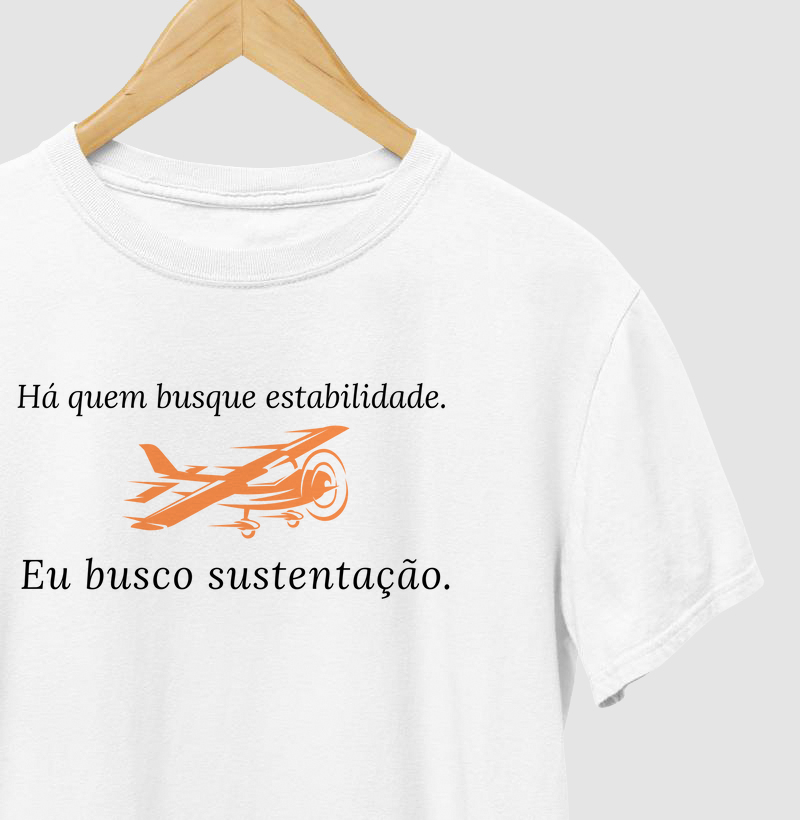 Camiseta sustentação