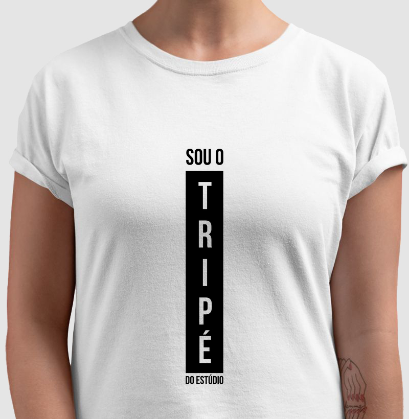 Sou o tripé do estúdio
