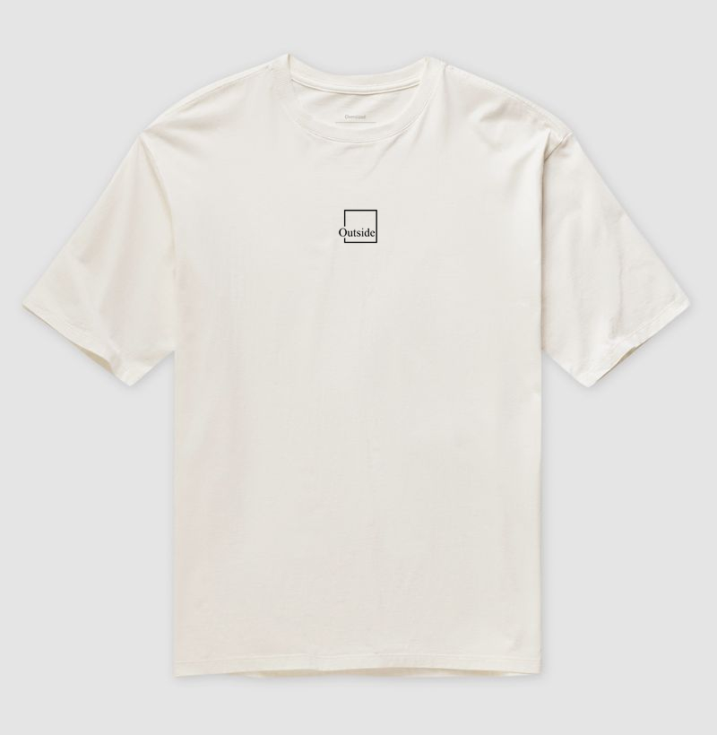 Camiseta Oversized Outside Central