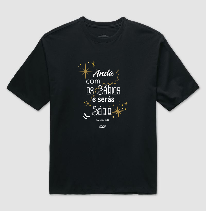 Camiseta Oversized Anada com os Sábios