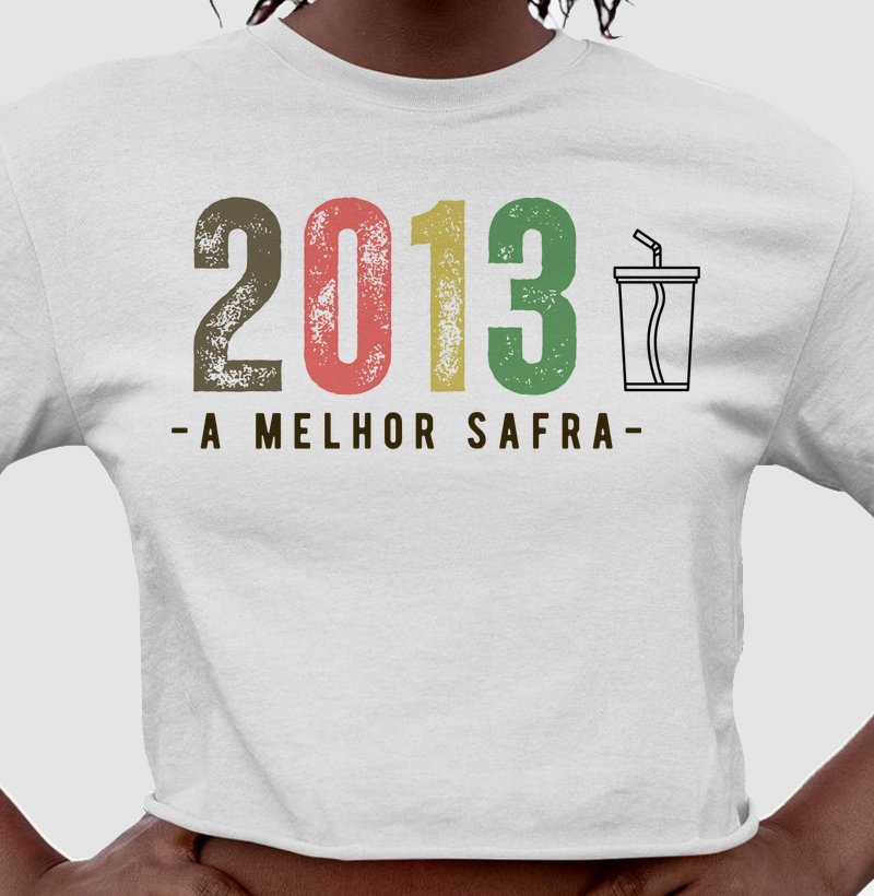 Camiseta A Melhor Safra 2013
