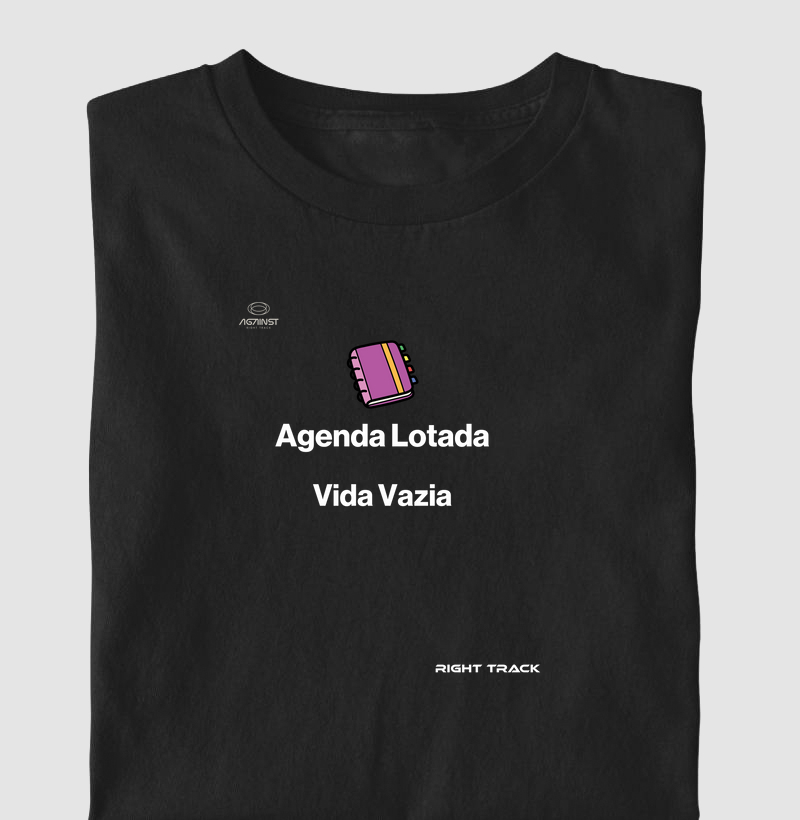 Agenda Lotada Vida Vazia