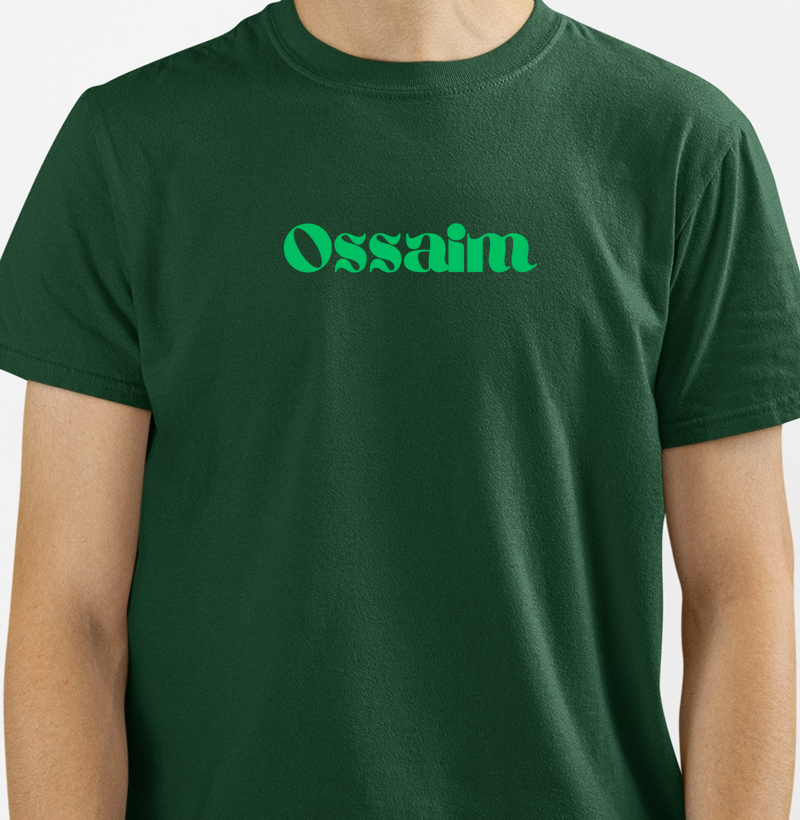 Camiseta Masculina de Algodão Ossaim - Força da Cura e da Natureza
