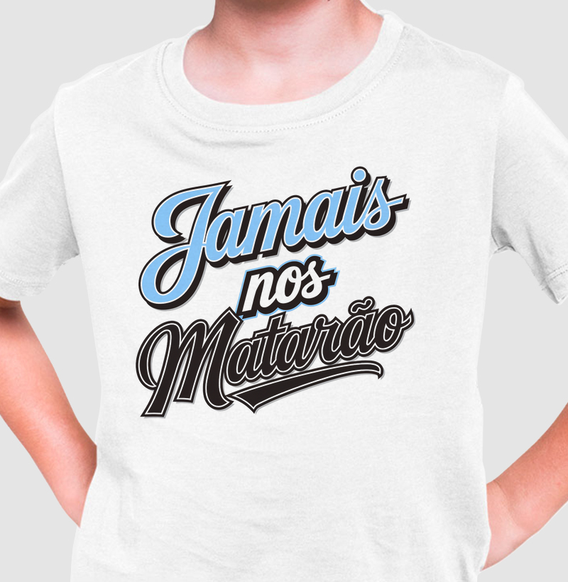 Camiseta Infantil Jamais nos Matarão