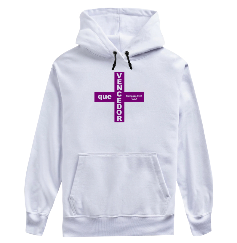 Camiseta Cristã + que vencedor Rm 8.37
