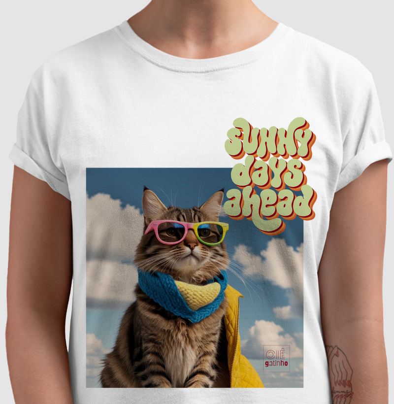 Cat Sunny Days Ahead