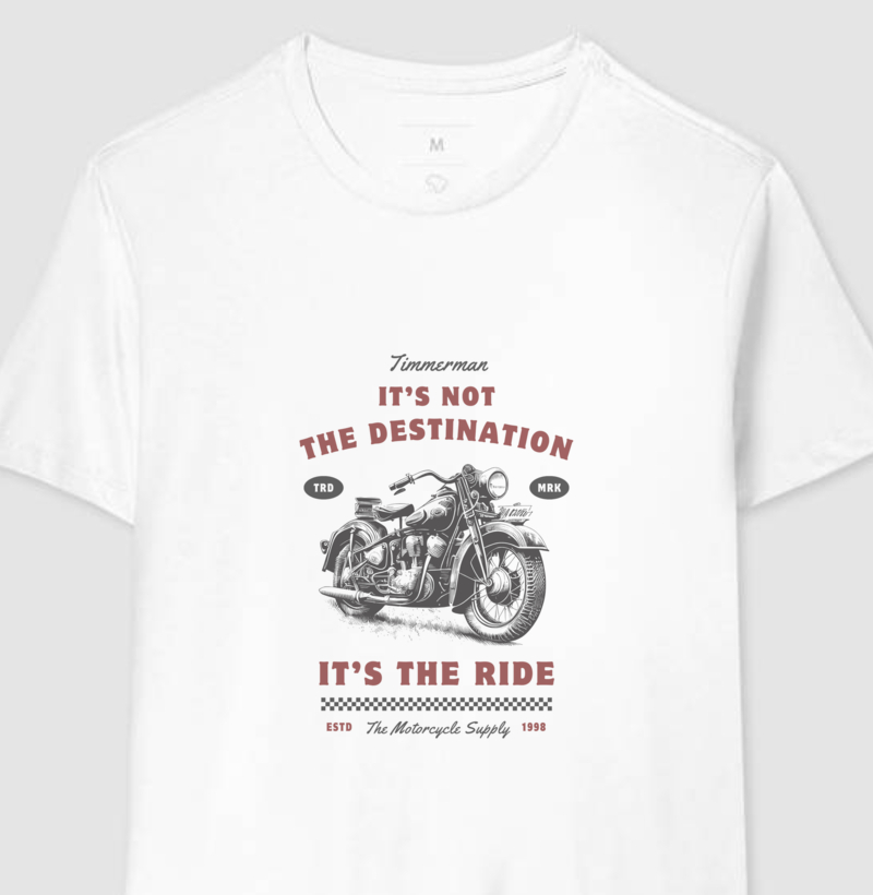 Camiseta Top Fashion Designer motors