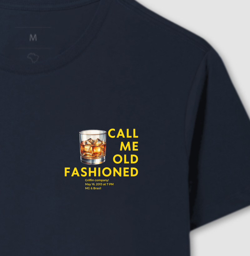 CAMISETA MASCULINA ANTIQUADO