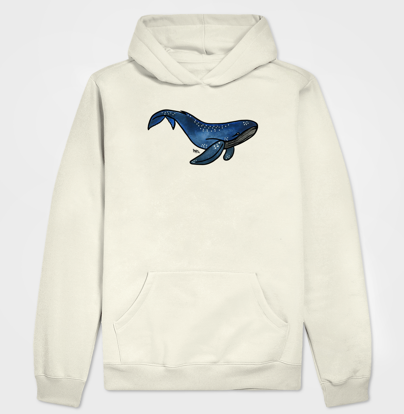 Baleia Azul Aquarela