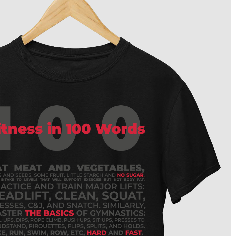 Fitness in 100 words