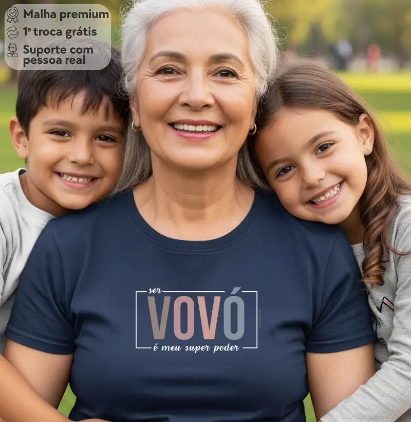 Ser vovó é meu superpoder