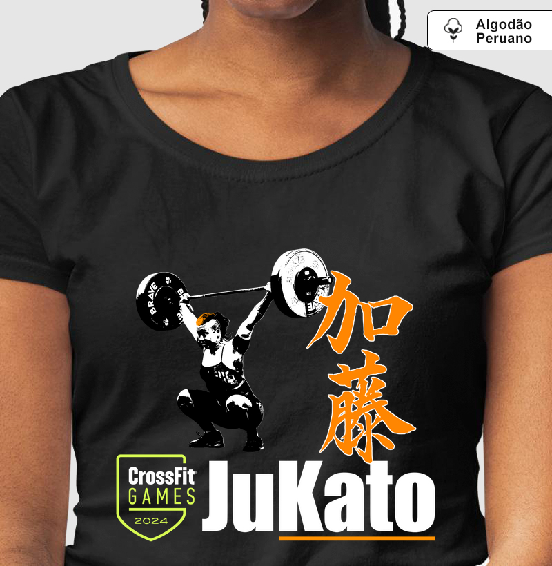 Camiseta algodão peruano preta