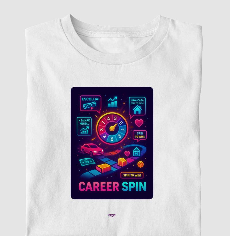 Jogo da Vida Career Spin
