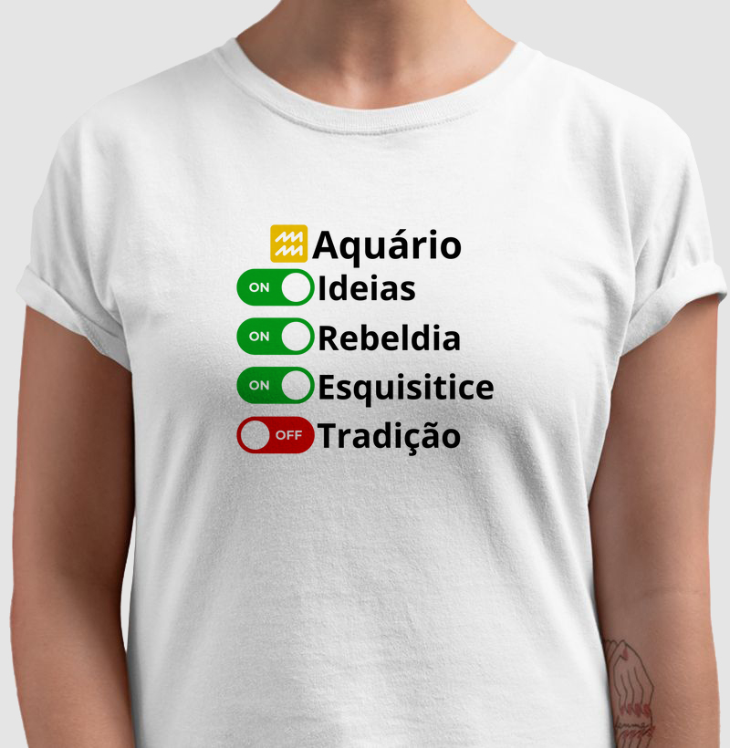 Camiseta Aquário Vision
