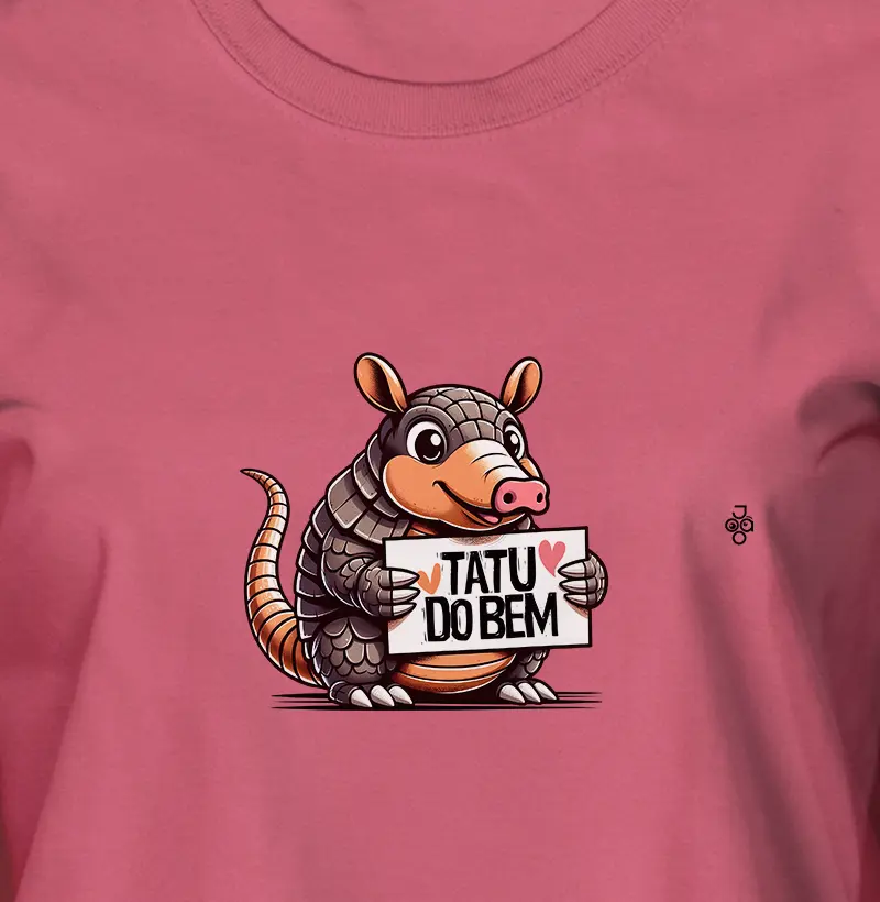 Camiseta Tatu do Bem